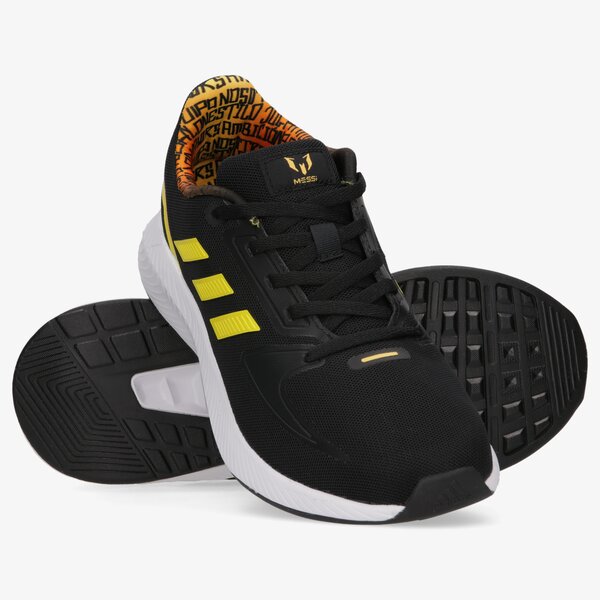 Buty do biegania dla dzieci ADIDAS RUNFALCON 2.0 MESSI K gw6121 kolor czarny