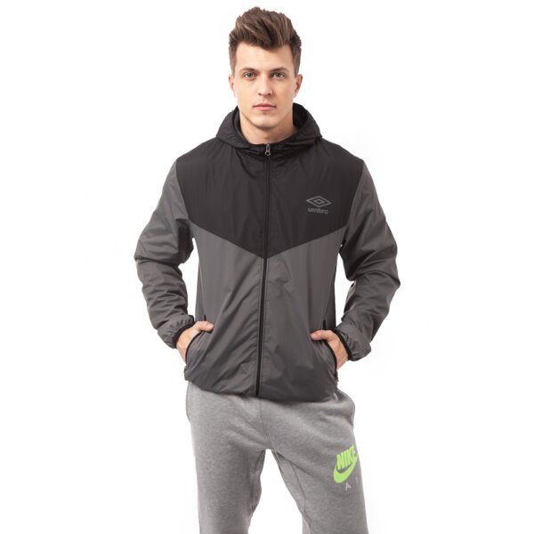 Kurtka przejściowa męska UMBRO KURTKA FOTOR ul15kum15001 kolor szary