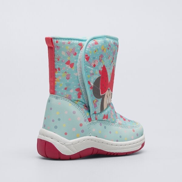 Buty trekkingowe dla dzieci DISNEY MINNIE SNOWBOOT INF q323sldca26 kolor zielony