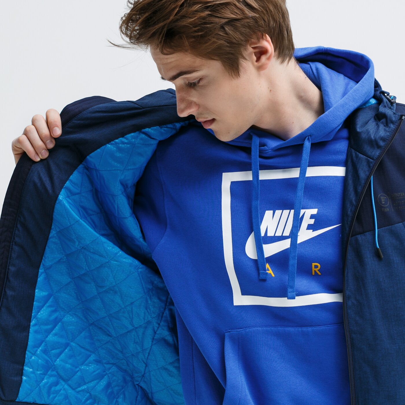 Kurtka zimowa męska FEEWEAR KURTKA ZIMOWA ELDERBERRY fw39kum28002 kolor granatowy