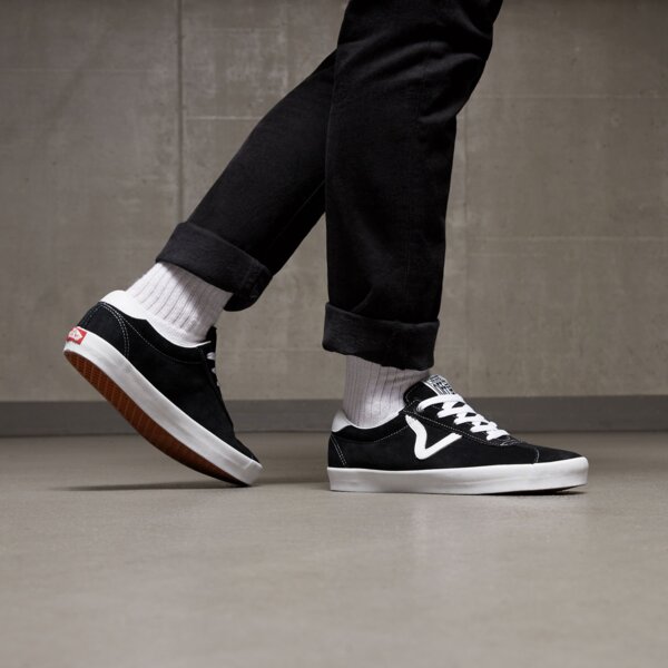 Buty sportowe męskie VANS SPORT LOW vn000cqrbzw1 kolor czarny