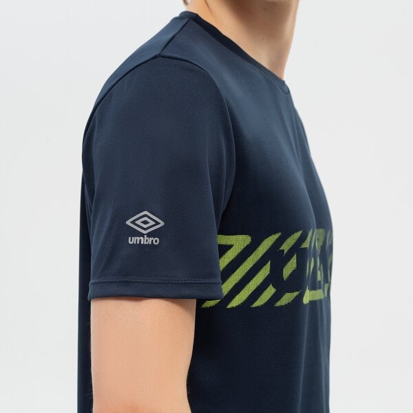 Koszulka męska UMBRO T-SHIRT FW SQUADRA CREW TRAINING JERSEY 66077u-byl kolor granatowy