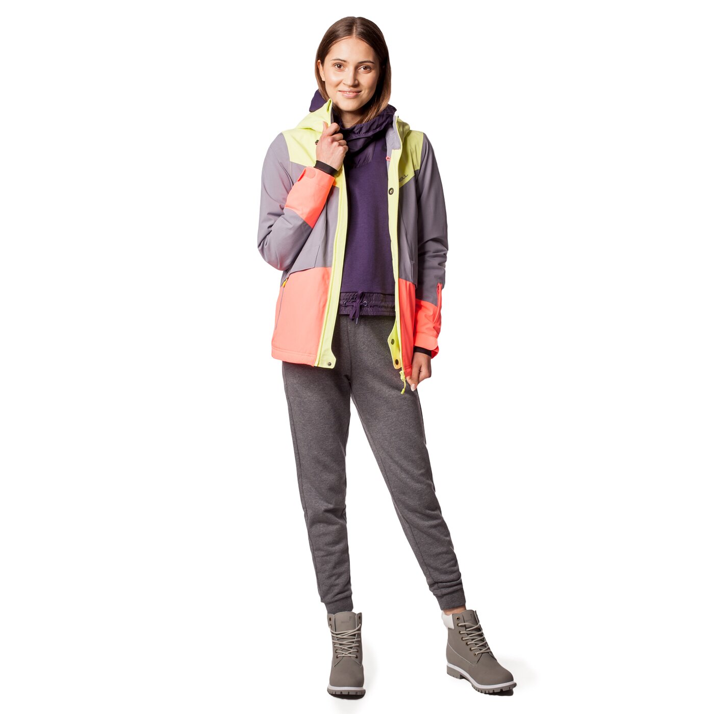 Bluza damska NIKE BLUZA AV15 HOODIE 804018524 kolor fioletowy