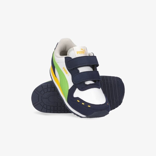 Buty dziecięce PUMA CABANA RACER SL V INF 35198092 kolor zielony