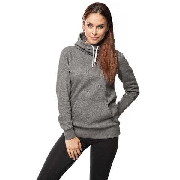 Bluza damska NIKE BLUZA CLUB FUNNEL HOODY 729297071 kolor szary