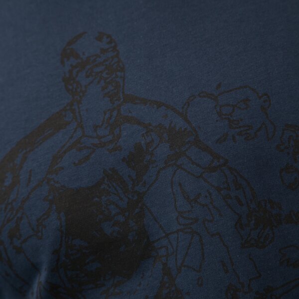 Koszulka męska UMBRO T-SHIRT WEWO ul15tsmpr025 kolor granatowy