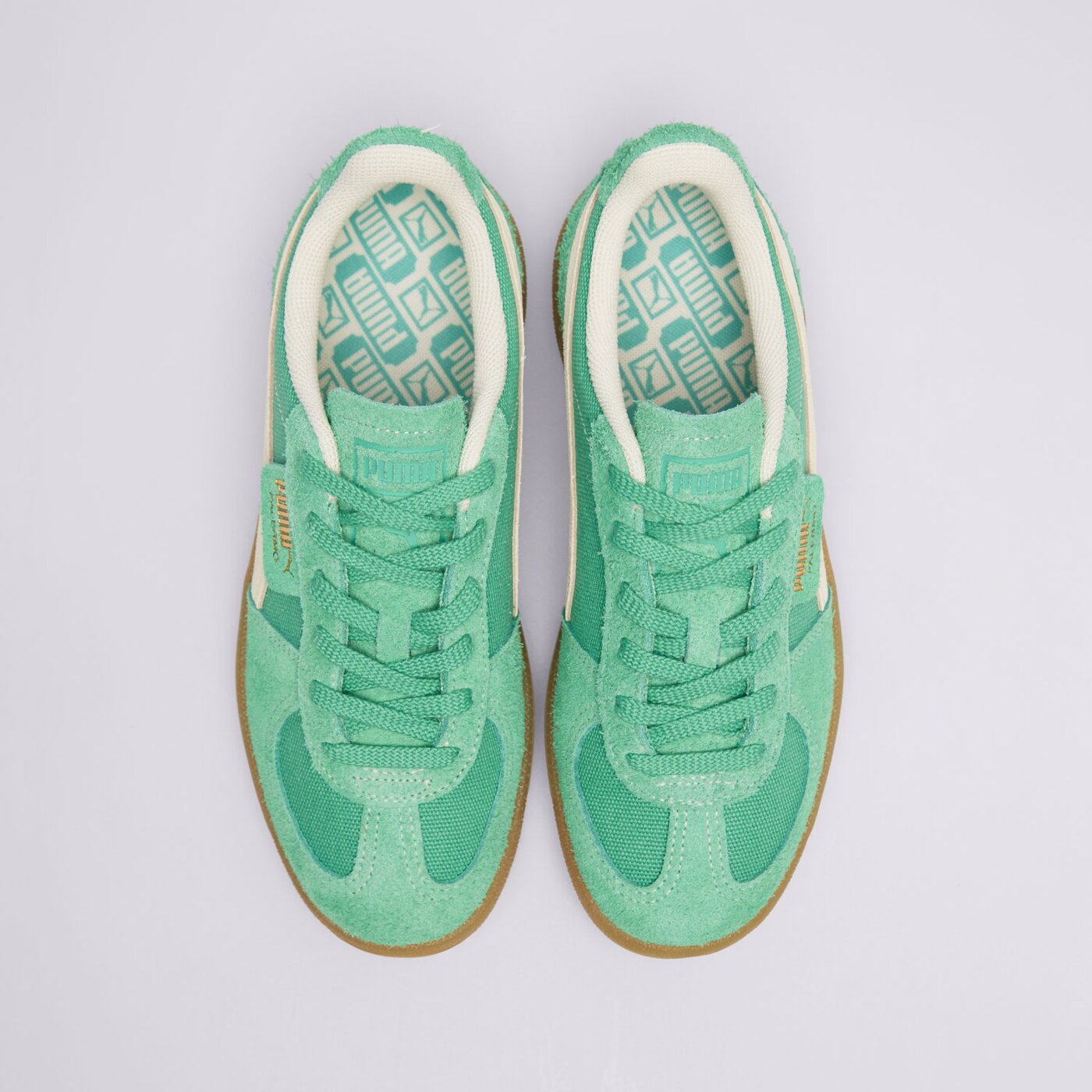 Buty sportowe damskie PUMA PALERMO VINTAGE 39684105 kolor miętowy