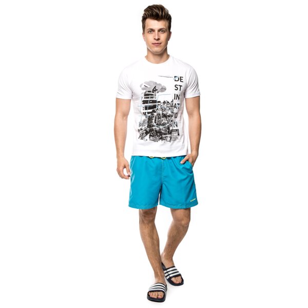 Koszulka męska FEEWEAR T-SHIRT ETOLIN fw16tsmpr072 kolor biały