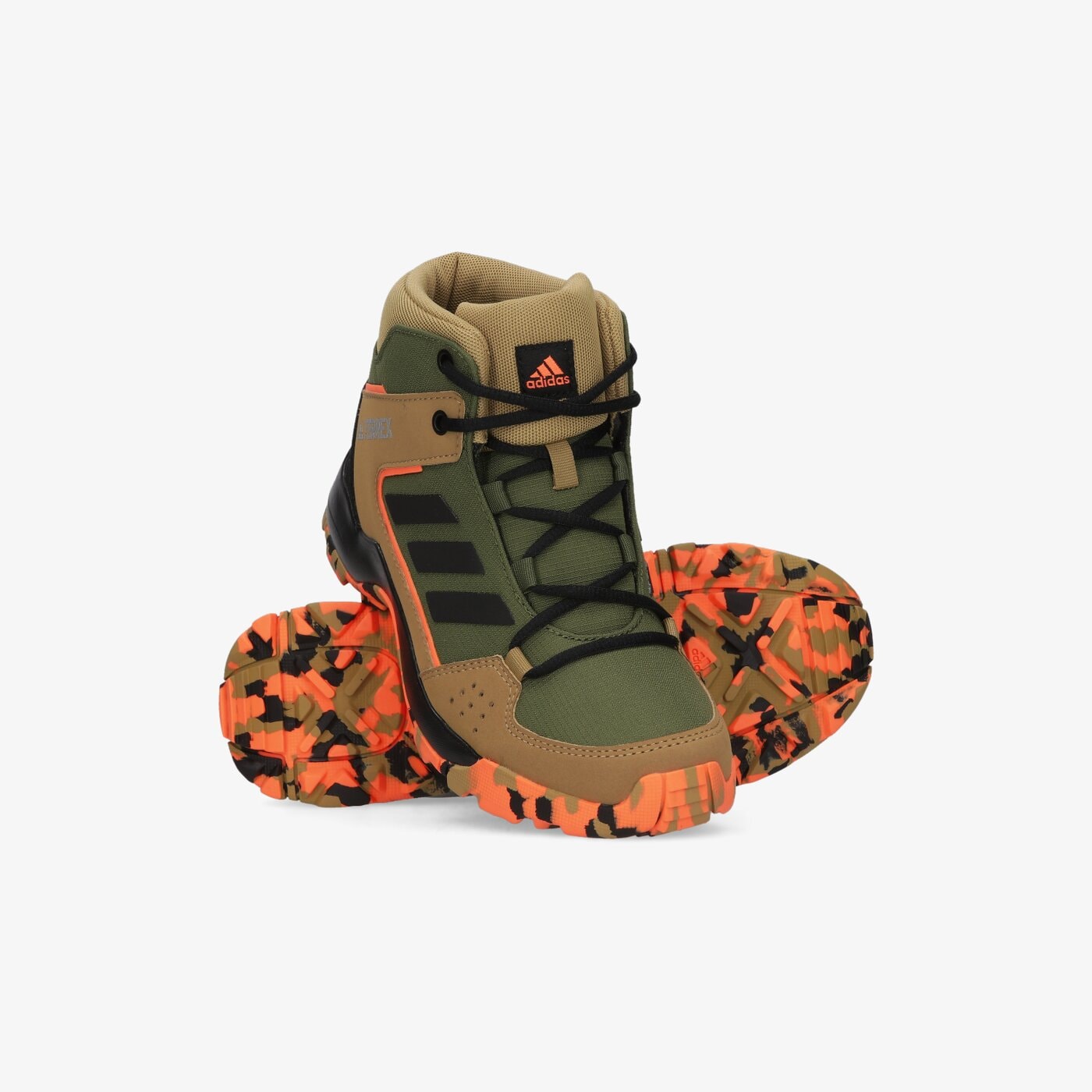 Buty trekkingowe dla dzieci ADIDAS TERREX HYPERHIKER K fx4188 kolor brązowy