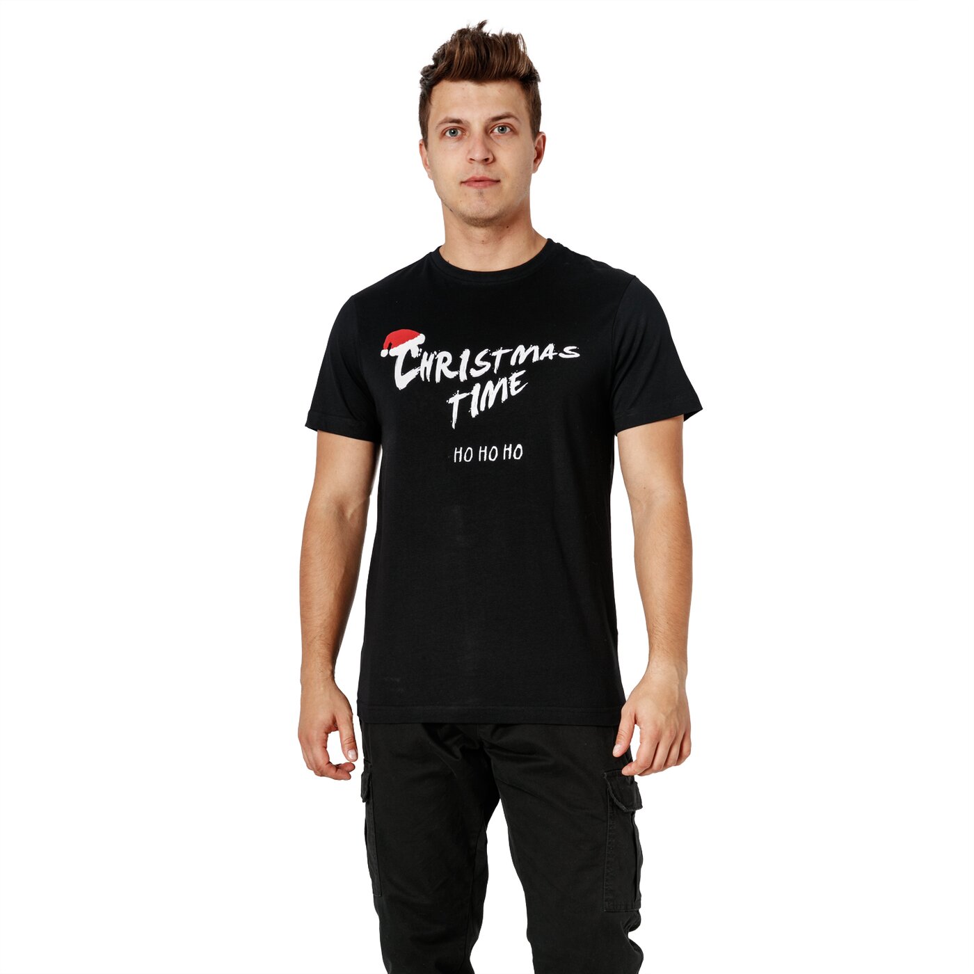 Koszulka męska FEEWEAR T-SHIRT SS HOHOHO fw38tsm61001 kolor czarny