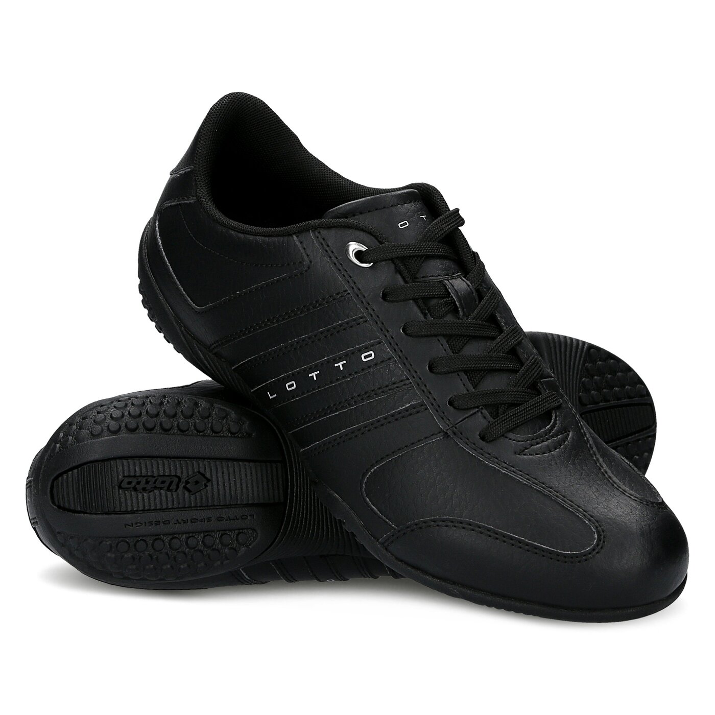 Buty sportowe męskie LOTTO PANAMA VII LTH s4207 kolor czarny