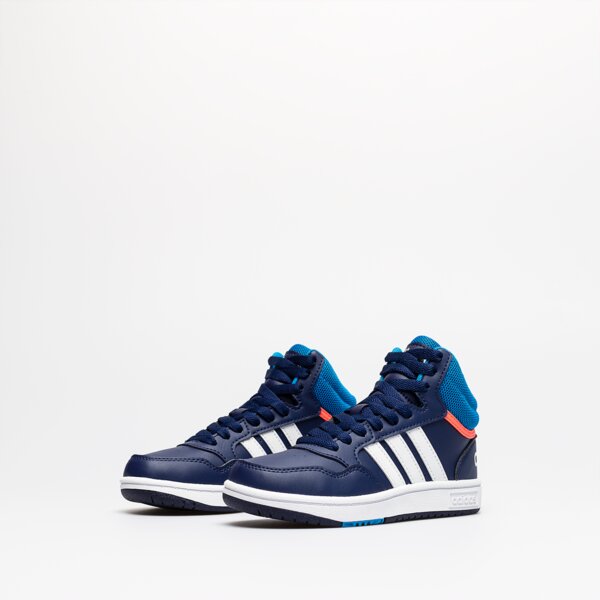 Buty dziecięce ADIDAS HOOPS MID 3.0 K gw0400 kolor granatowy