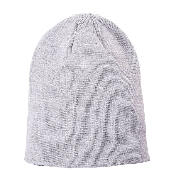 Czapka zimowa damska NIKE CZAPKA SOLID BEANIE 437606063 kolor szary