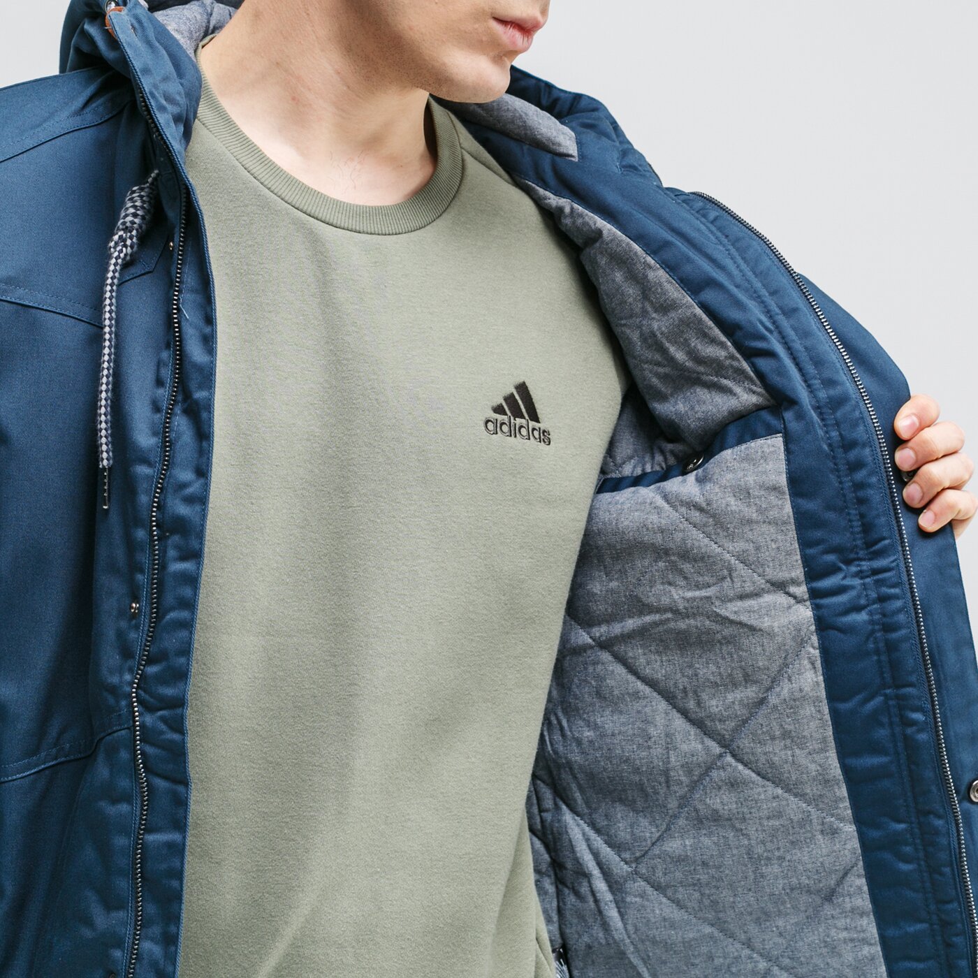 Kurtka zimowa męska UP8 KURTKA ZIMOWA KERST upv320kum02001 kolor granatowy