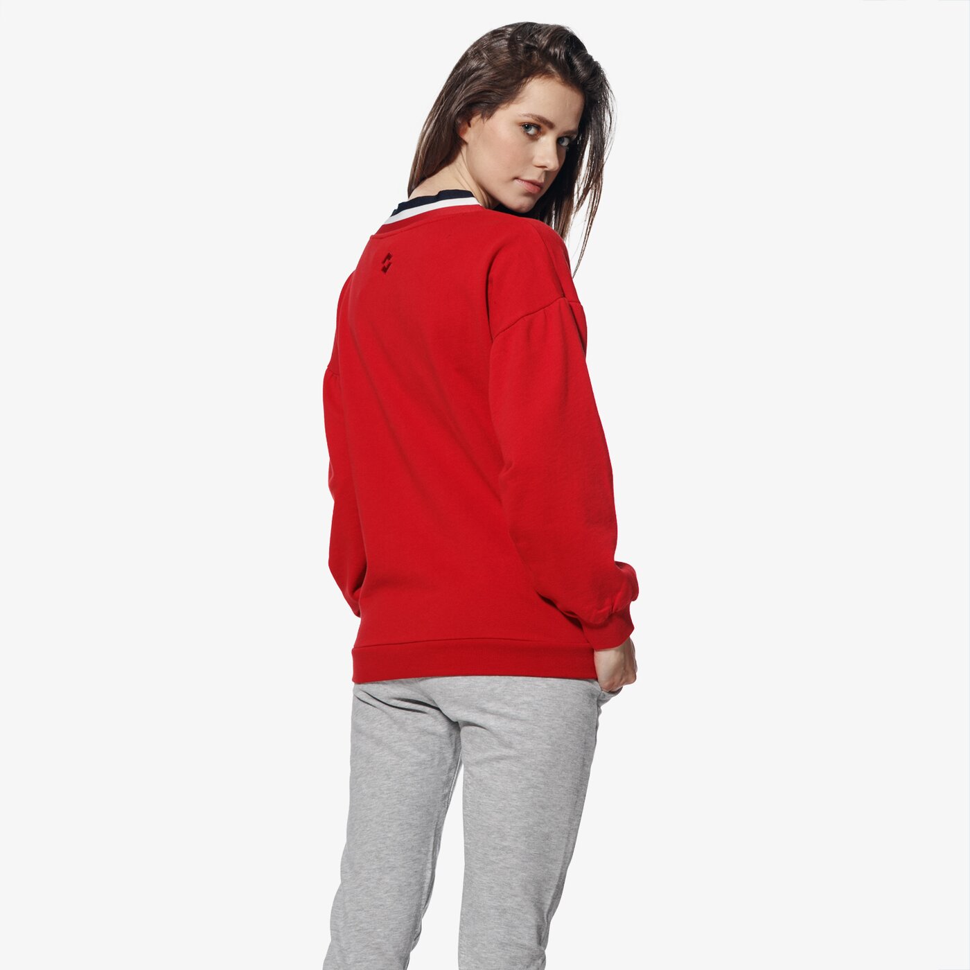 Bluza damska LOTTO BLUZA OWL lo18bld25001 kolor czerwony