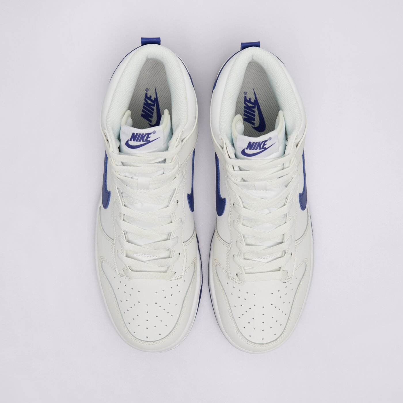 Buty sportowe męskie NIKE DUNK HI RETRO dv0828-101 kolor biały