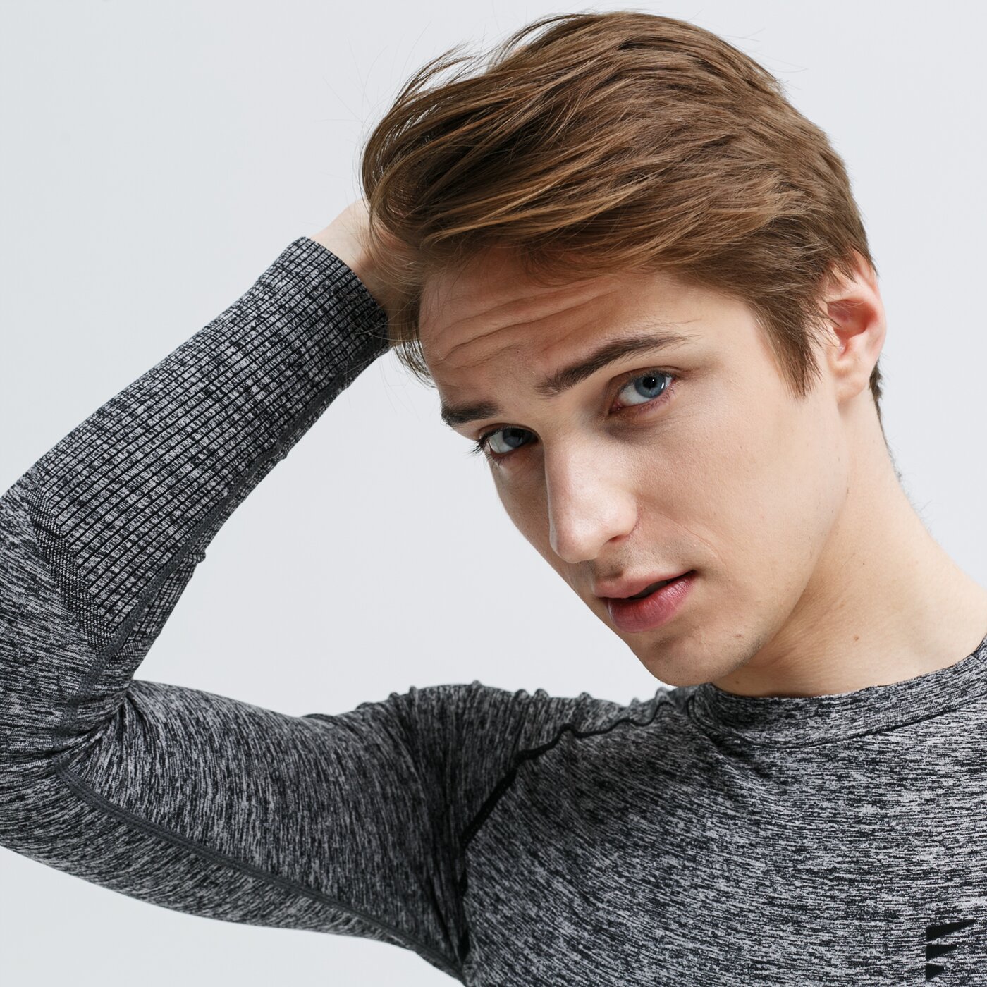 Koszulka męska FEEWEAR T-SHIRT TERMICZNY WALRUS fw39bim50003 kolor szary