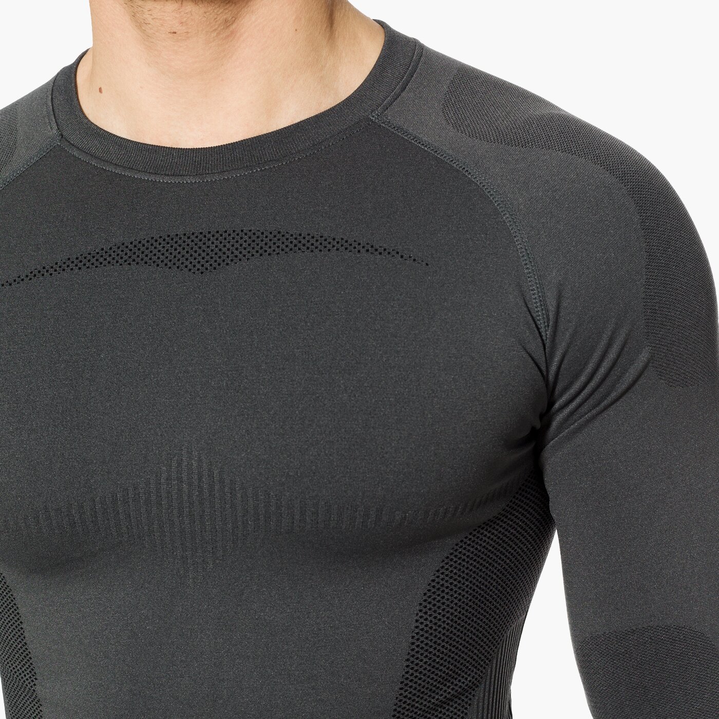 Koszulka męska FEEWEAR T-SHIRT TERMICZNY LS ARCTIC fw37bim01002 kolor szary