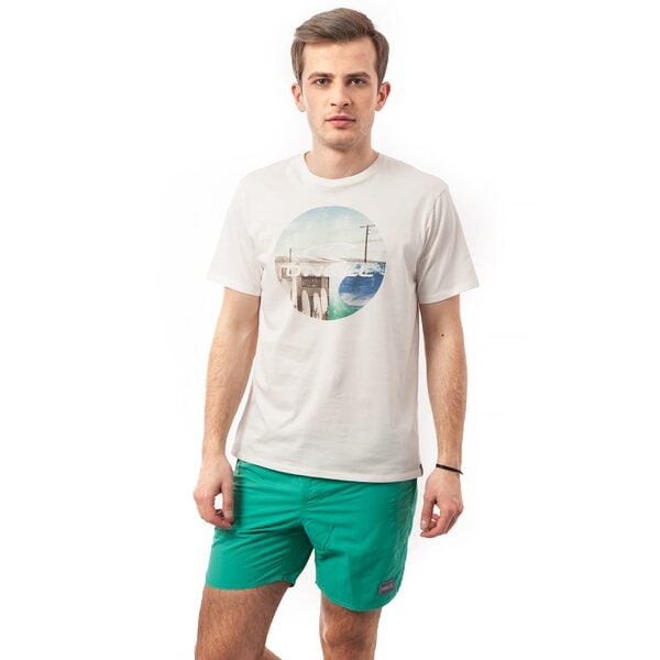 Koszulka męska O'NEILL T-SHIRT LM LOOKBACK 5036021030 kolor biały