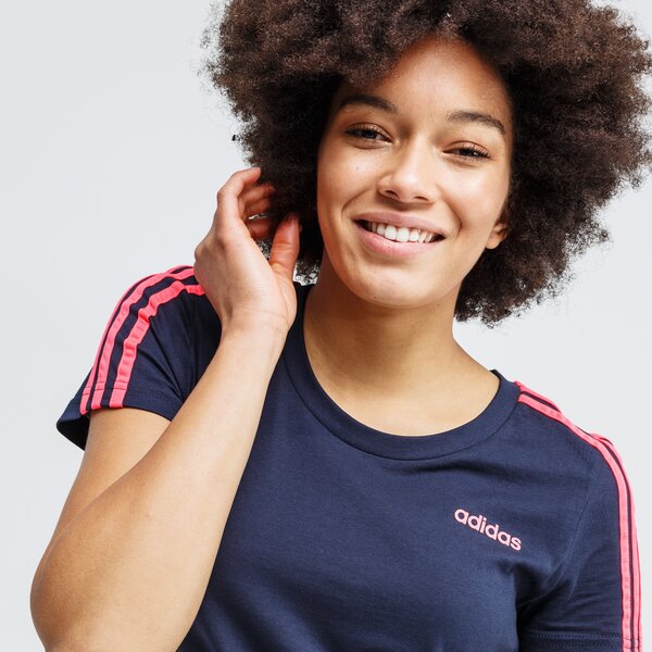 Koszulka damska ADIDAS T-SHIRT W E 3S SLIM gd3035 kolor granatowy