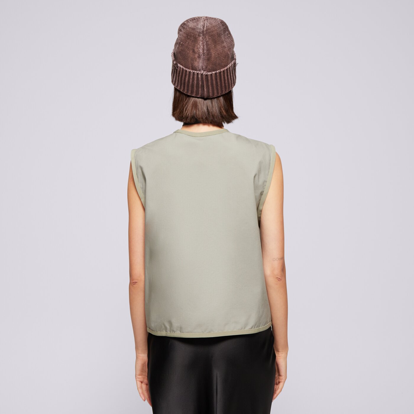 Bezrękawnik damski NIKE BEZRĘKAWNIK W NSW ESSTL WVN LSE CRGO VEST fv6310-320 kolor khaki