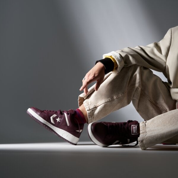 Buty sportowe męskie CONVERSE WEAPON a10342c kolor brązowy