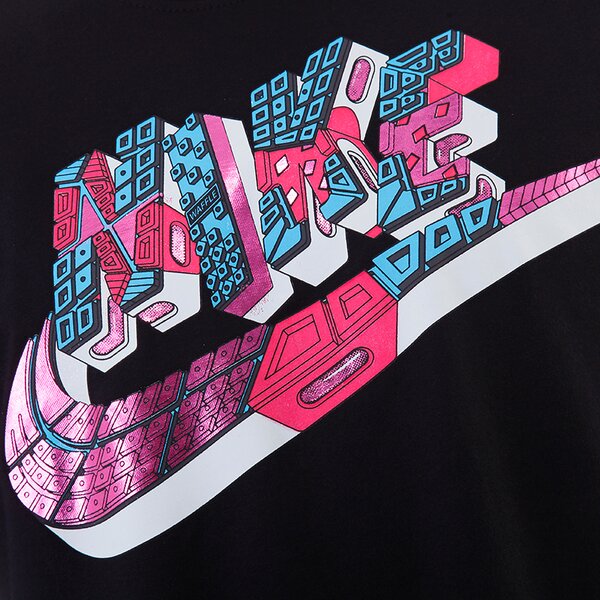 Koszulka męska NIKE T-SHIRT FUTURA SOLES 525052010 kolor czarny