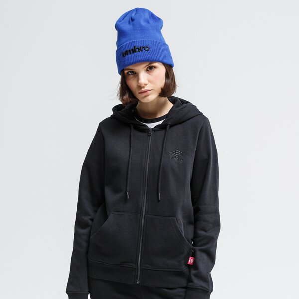 Bluza damska UMBRO BLUZA ROZPINANA Z KAPTUREM LINDI ul120bld03001 kolor czarny