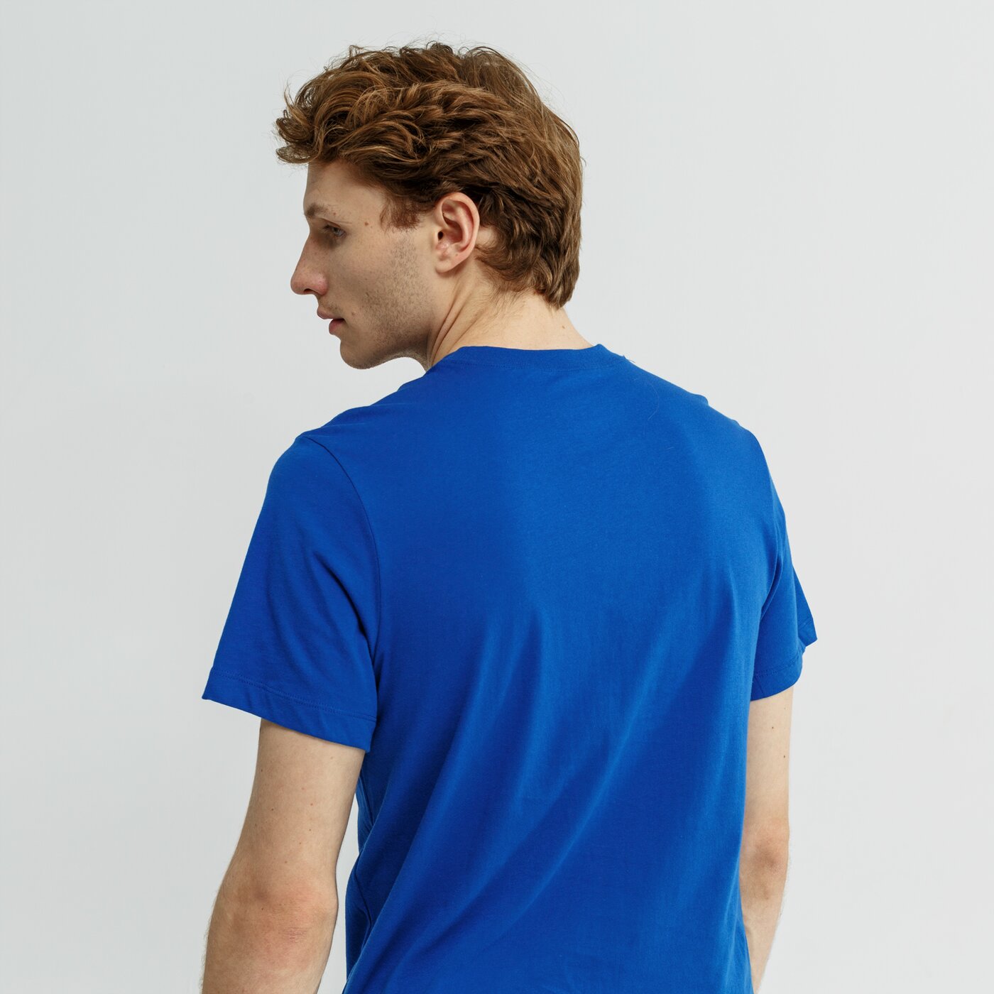 Koszulka męska NIKE T-SHIRT SS M NSW JUST DO IT SWOOSH ar5006-438 kolor niebieski