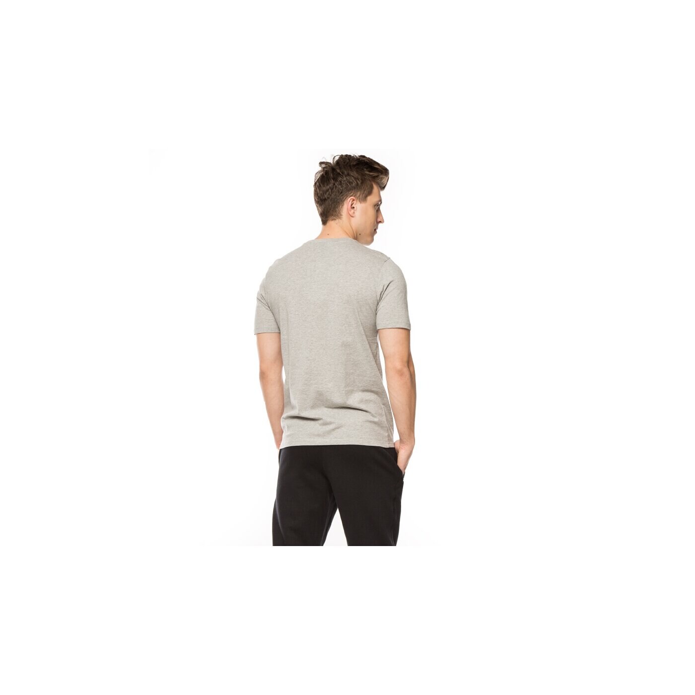 Koszulka męska UMBRO T-SHIRT UMBRO STACK LOGO GRAPHIC TEE 64104u263 kolor szary