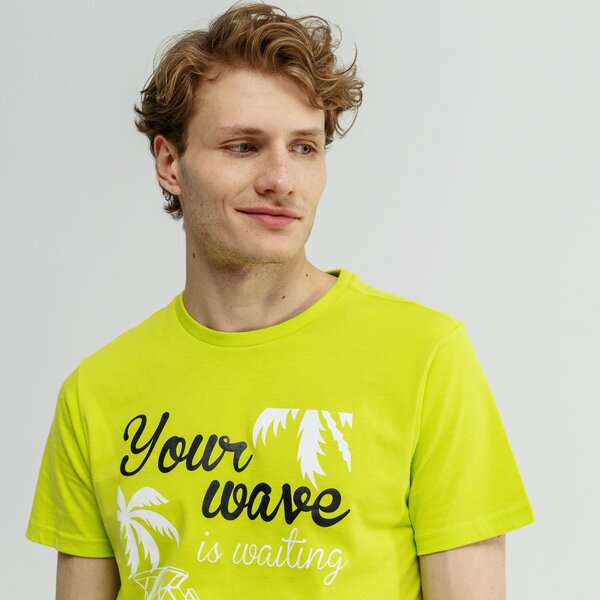 Koszulka męska FEEWEAR T-SHIRT SS CURUBA fw19tsm64001 kolor zielony