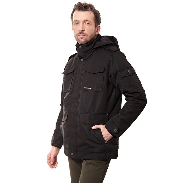 Kurtka zimowa męska FEEWEAR KURTKA KAMP fwv34kum02001 kolor czarny