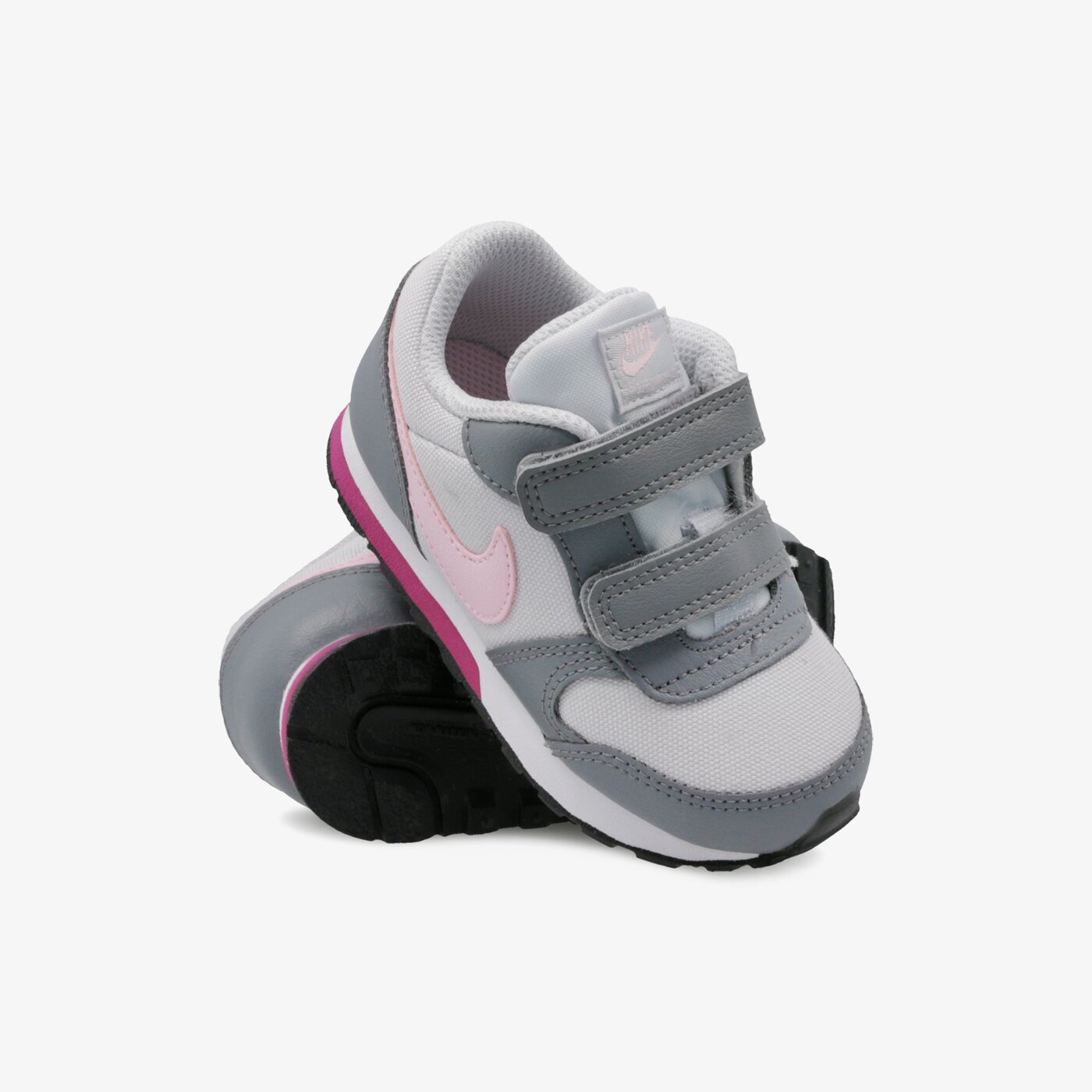 Buty dziecięce NIKE MD RUNNER 2 (TD) 807328017 kolor szary