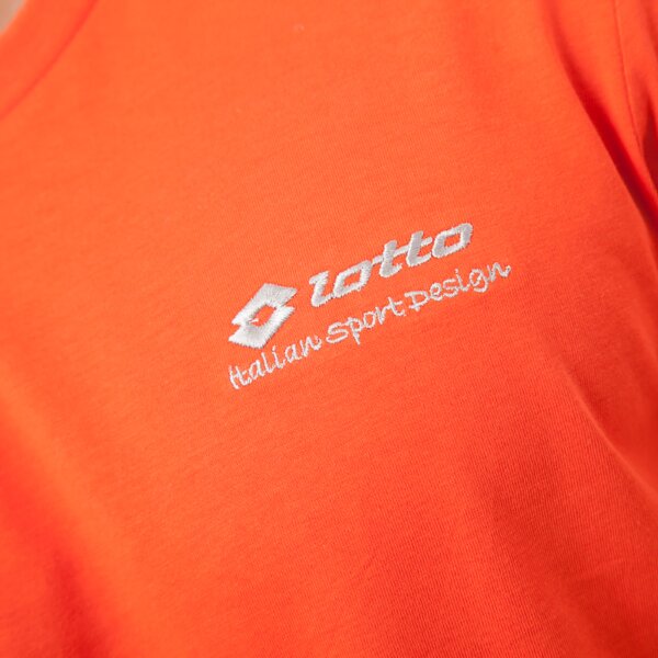 Koszulka męska LOTTO T-SHIRT BRETT BS r4612 kolor pomarańczowy