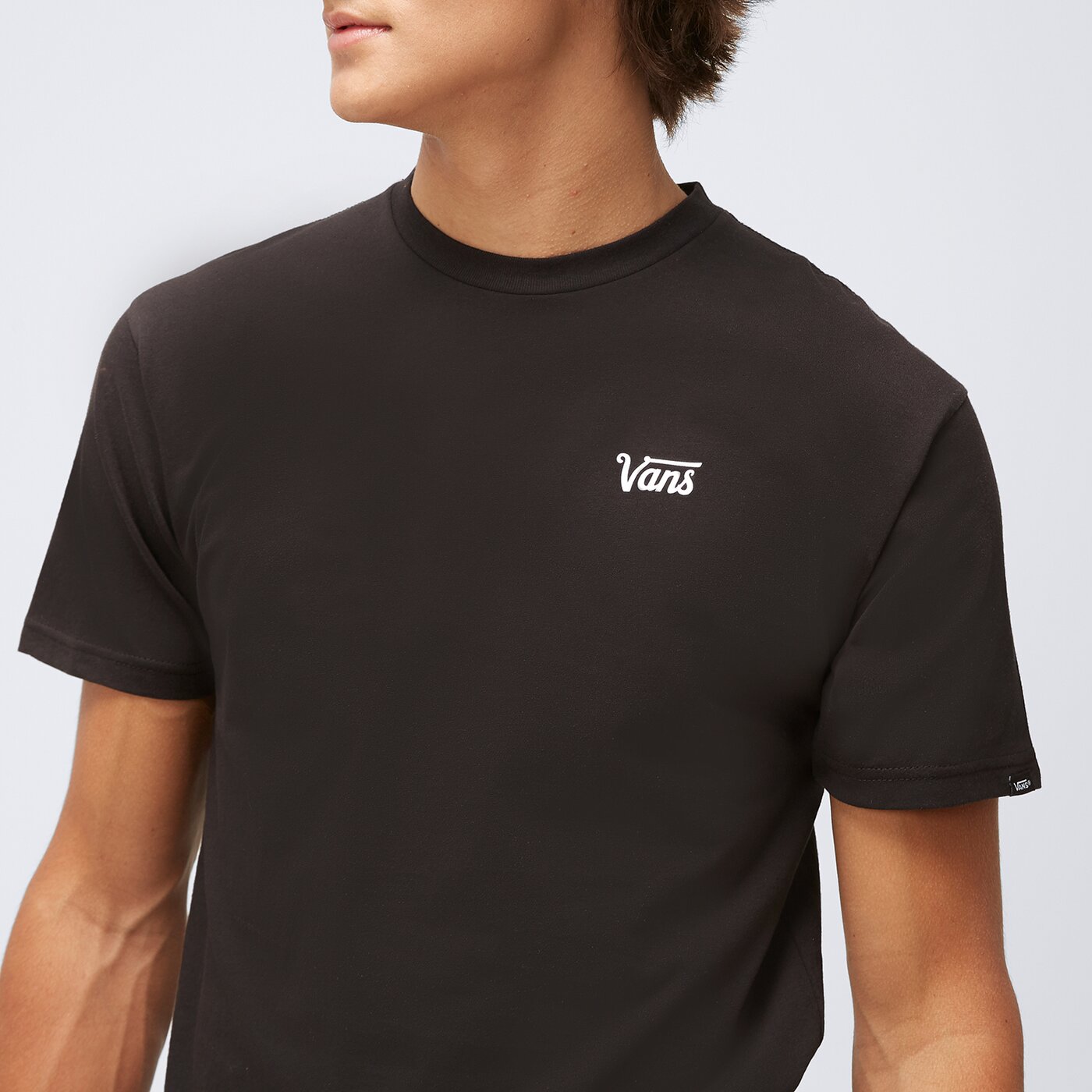 VANS T-SHIRT MINI SCRIPT-B (VN0A7Y3SBLK1) Czarny | Męskie Koszulki | 50 ...