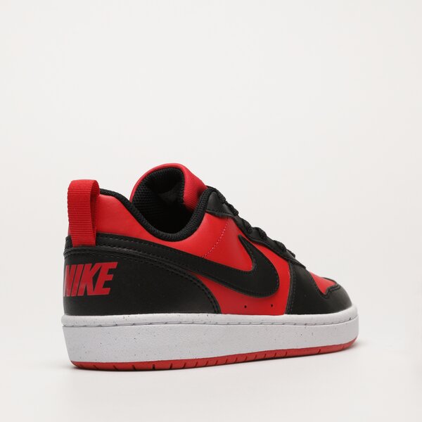 Buty dziecięce NIKE COURT BOROUGH LOW RECRAFT dv5456-600 kolor czerwony