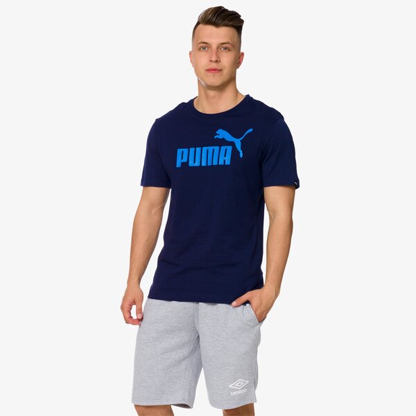 Koszulka męska PUMA T-SHIRT SS ESS NO1 TEE 83824141 kolor szary