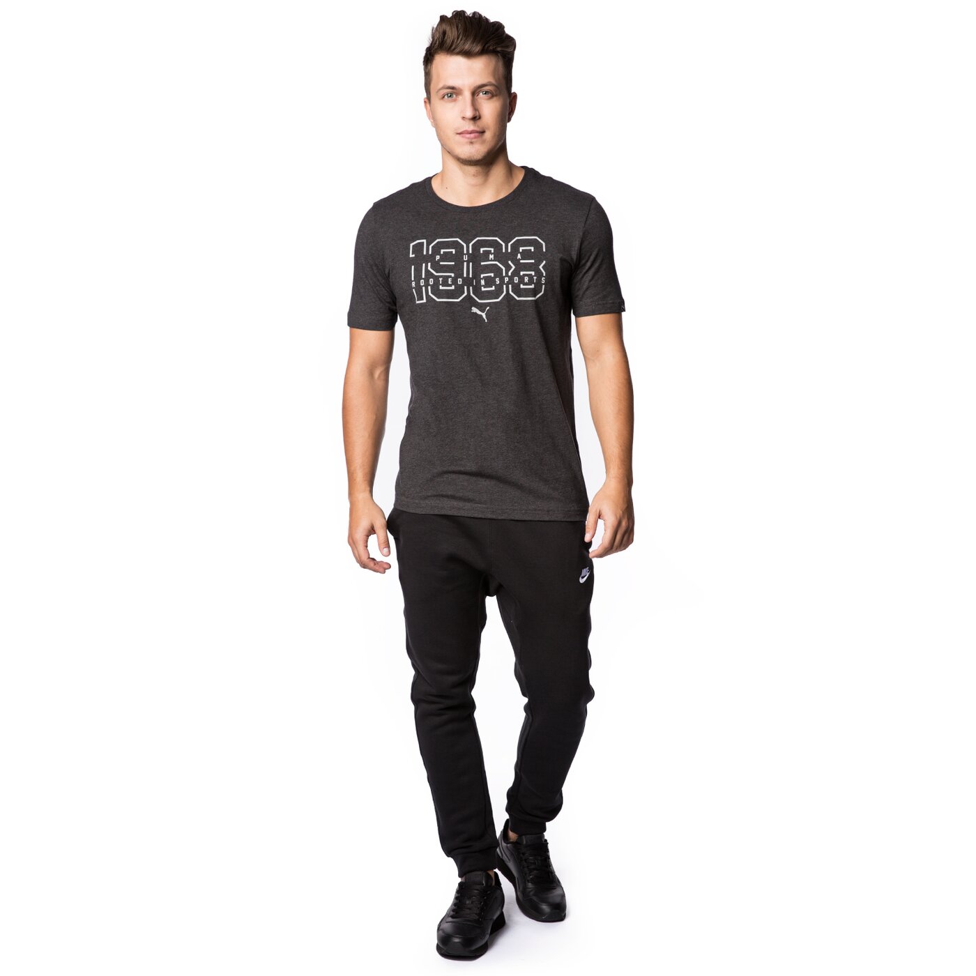 Koszulka męska PUMA T-SHIRT BLAZE 68 83835107 kolor czarny