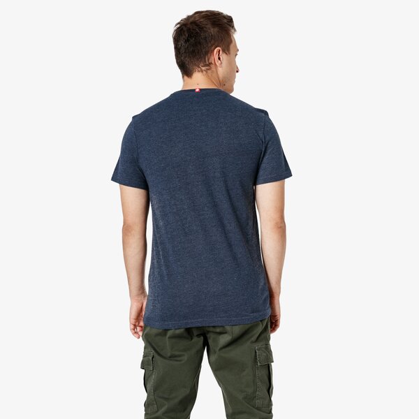 Koszulka męska LOTTO T-SHIRT SS ENGINE lo38tsm37002 kolor granatowy