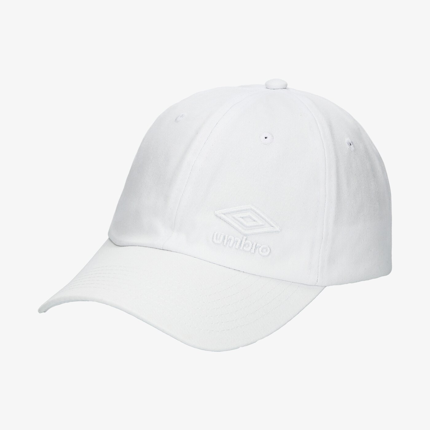 Czapka z daszkiem damska UMBRO CZAPKA LOPIN ul120cap02002 kolor biały