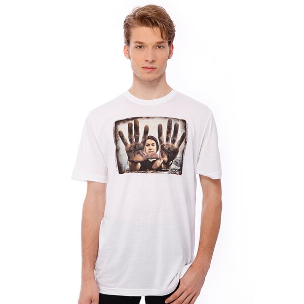 Koszulka męska NIKE T-SHIRT DETERMINATION SS TEE 534582100 kolor biały