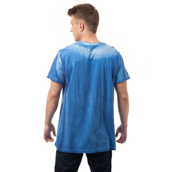 Koszulka męska CONFRONT  T-SHIRT LIWER cf15tsm07001 kolor niebieski