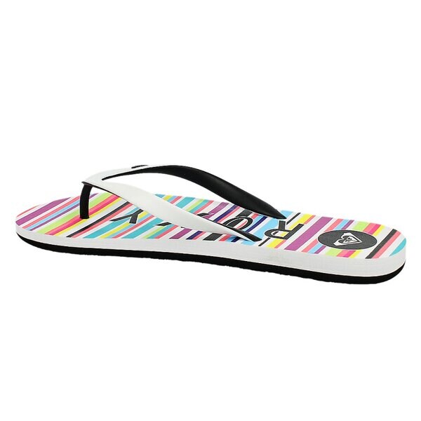 Klapki damskie ROXY TAHITI V arjl100132wht kolor biały