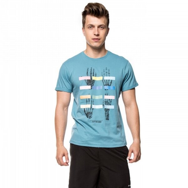 Koszulka męska LOTTO T-SHIRT MUNA lo16tsmpr063 kolor niebieski