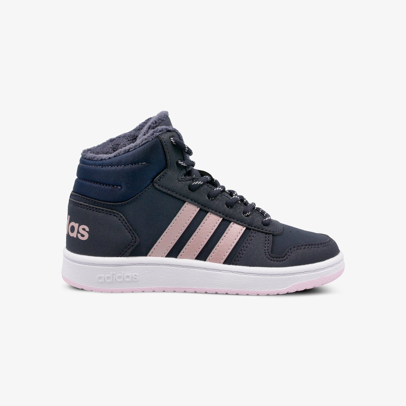 Buty dziecięce ADIDAS HOOPS MID 2.0 K b75741 kolor granatowy