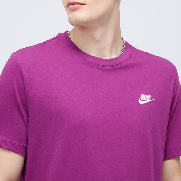 Koszulka męska NIKE T-SHIRT NIKE SPORTSWEAR CLUB ar4997-504 kolor brązowy