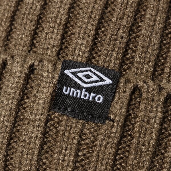 Czapka zimowa damska UMBRO CZAPKA FANNBAY ul322hat05002 kolor khaki