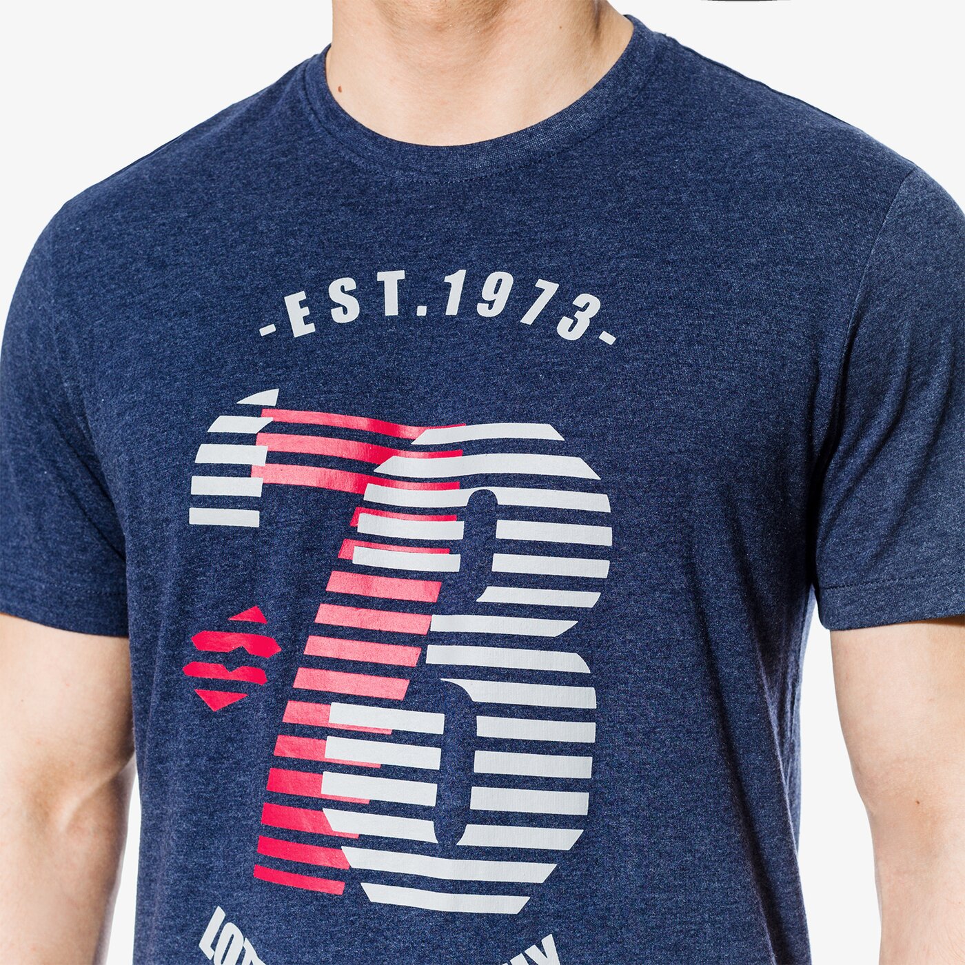 Koszulka męska LOTTO T-SHIRT SS RACE lo18tsm11001 kolor granatowy
