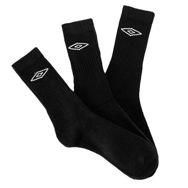 Skarpetki damskie UMBRO SKARPETY 3PPK SPORT BLACK um24163b kolor czarny