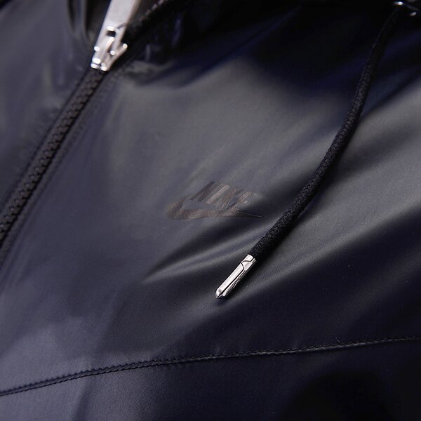 Kurtka przejściowa damska NIKE KURTKA THE WINDRUNNER 341297038 kolor czarny